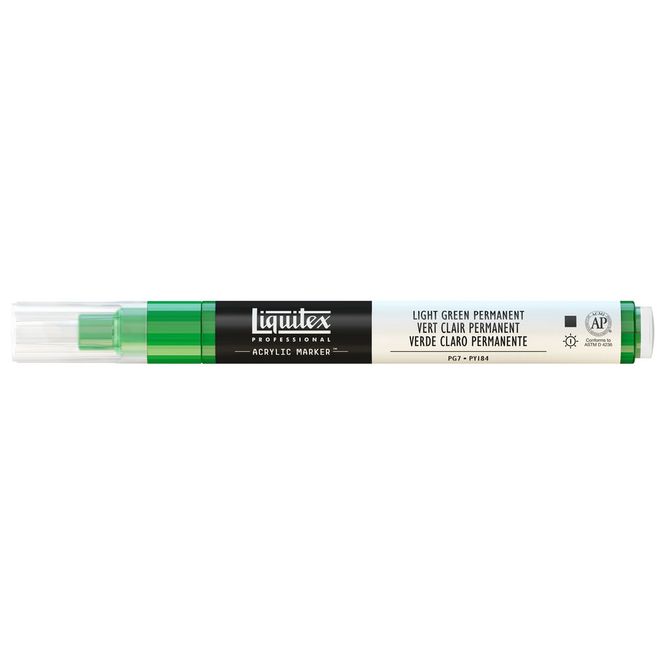 Hovedbilde LIGHT GREEN PERMANENT LQX PRO PAINT MARKER FINE