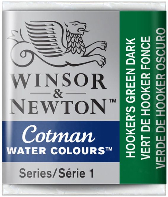 Hovedbilde HOOKER'S GREEN DARK H/PAN W&N COTMAN