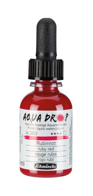 Hovedbilde Schmincke Aquadrop 30ml. ruby red