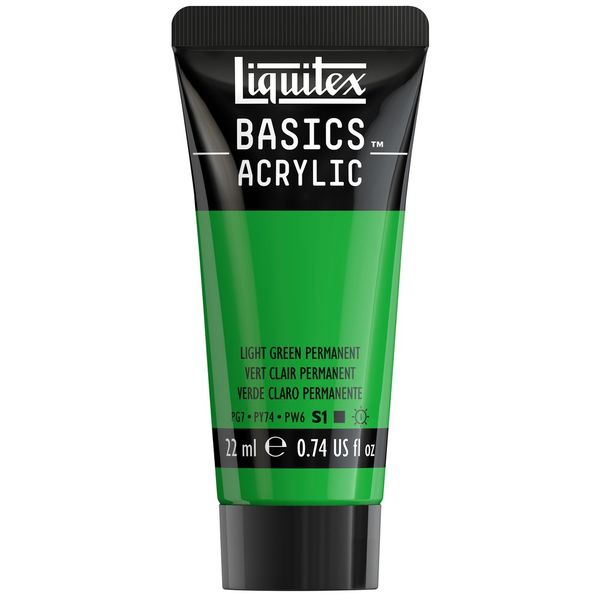 LIGHT GREEN PERMANENT 22ML LQX BASICS