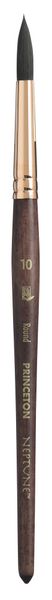 Princeton Neptune Synthetic Short Handle Round Size 10 PG2