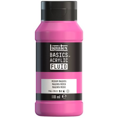 MEDIUM MAGENTA 118ML LQX BASICS FLUID