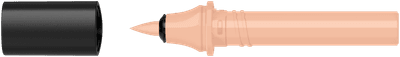Sketcher Cartridge brush apricot