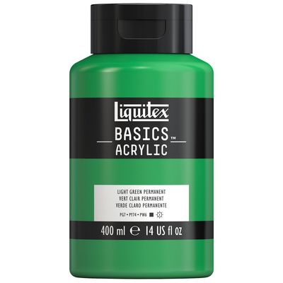 LIGHT GREEN PERMANENT 400ML LQX BASICS