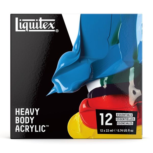 LIQUITEX PRO HEAVY BODY 12X22ML SET
