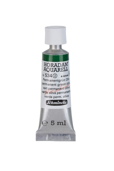 Schmincke Horadam 5ml permanent green olive