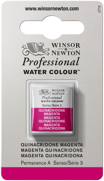 QUINACRIDONE MAGENTA HALV PAN W&N pwc