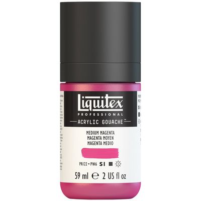 MEDIUM MAGENTA 59ML LQX PRO ACRYLIC GOUACHE