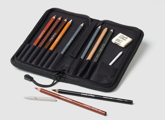 Hovedbilde CAP PENCIL SKETCHING WALLET SMALL MODEL