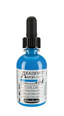 Schmincke Akademie 50ml. ink primary blue cyan
