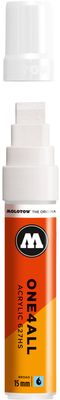 Acrylic marker One4All 627HS 15mm #160 signal white