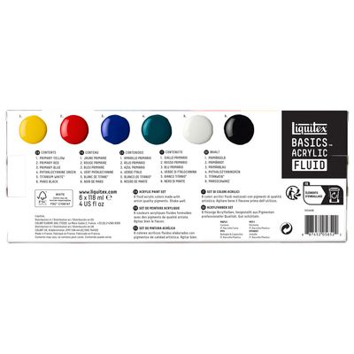 SETT 6x118ML LQX BASICS FLUID