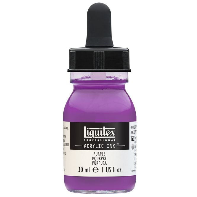 Hovedbilde PURPLE 30ML LQX PRO ACRYLIC INK