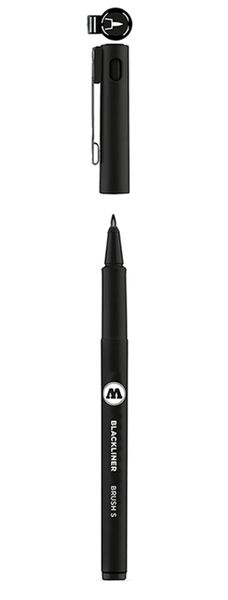 Blackliner Brush S black
