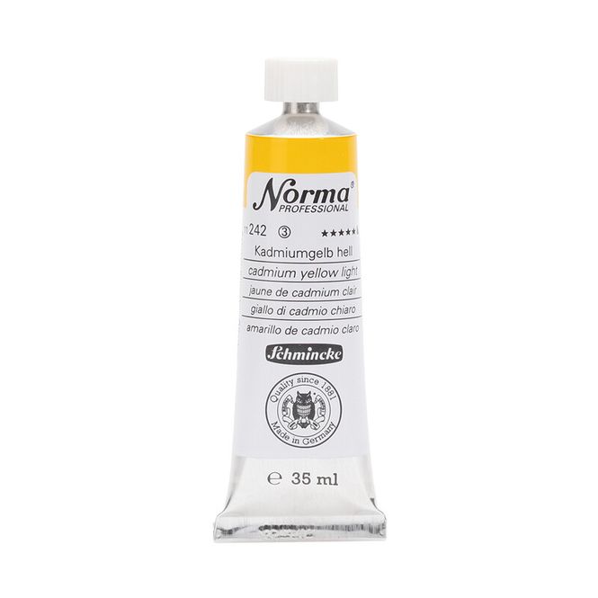 Hovedbilde Cadmium Yellow Light Norma Professional 35 ml