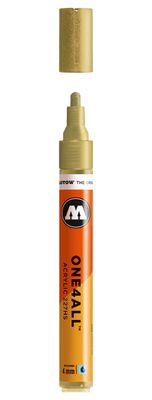 Acrylic marker One4All 227HS 4mm #228 metallic gold