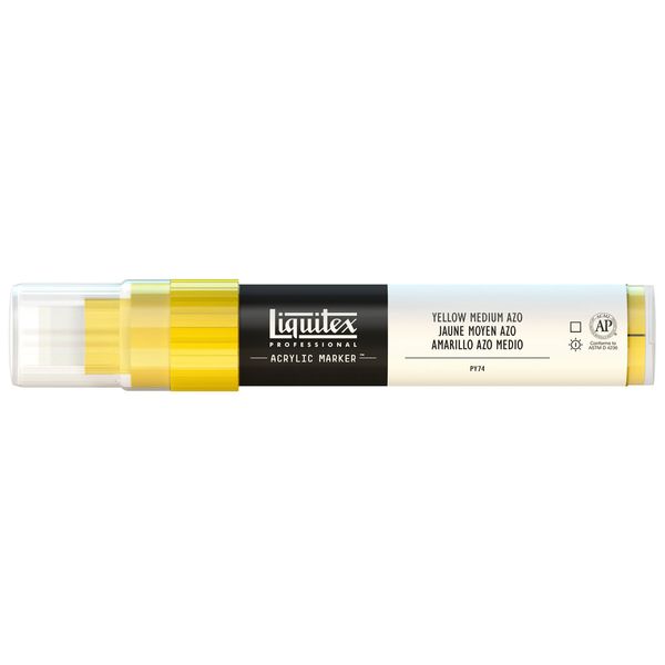 LQX PRO PAINT MARKER WIDE YELLOW MEDIUM AZO