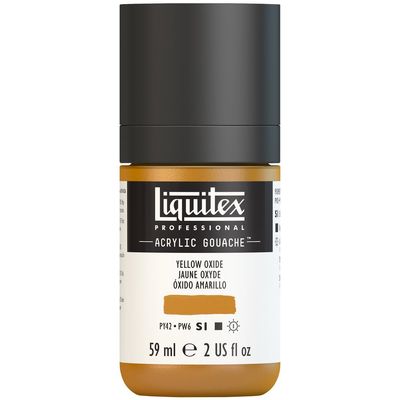 YELLOW OXIDE 59ML LQX PRO ACRYLIC GOUACHE