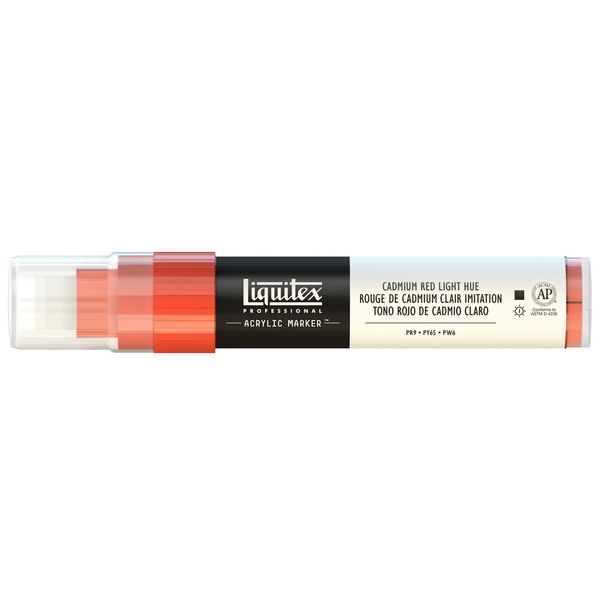 LQX PRO PAINT MARKER WIDE CADMIUM RED LIGHT HUE