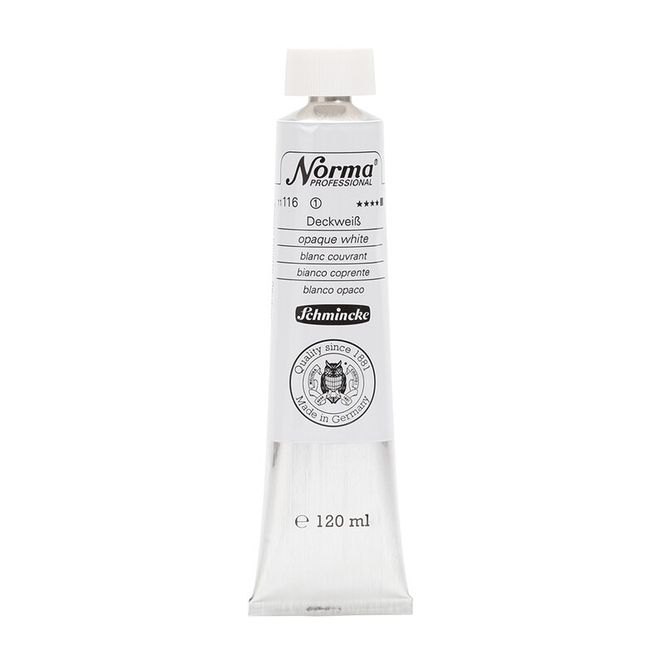 Hovedbilde Opaque White Norma Professional 120 ml