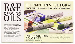 Hovedbilde R&F - Drawing OIl 12ml Introductory Color Set ...