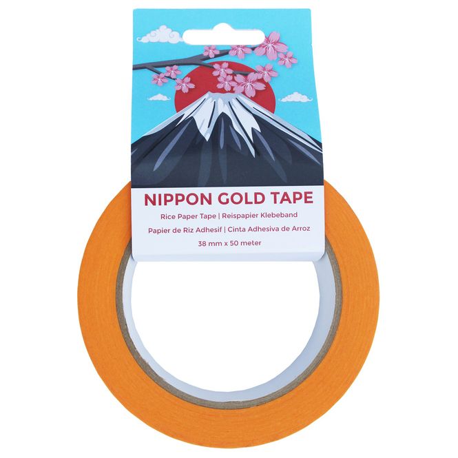 Hovedbilde Nippon- Gold rice paper tape 38mm x 50m