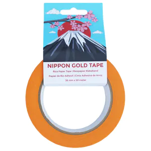 Hovedbilde Nippon- Gold rice paper tape 38mm x 50m