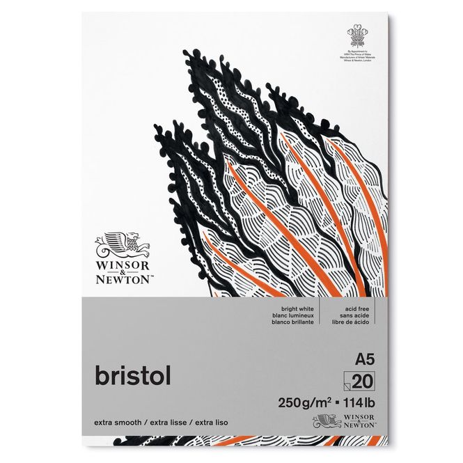 Hovedbilde W&N BRISTOL PAD 250 A5 20S