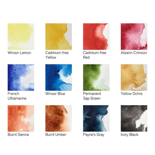 W&N PROFESSIONAL WATERCOLOUR 12 TUBE STUDIO CASE