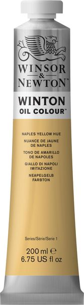 NAPLES YELLOW HUE W&N WINTON OIL 200ML TUBE