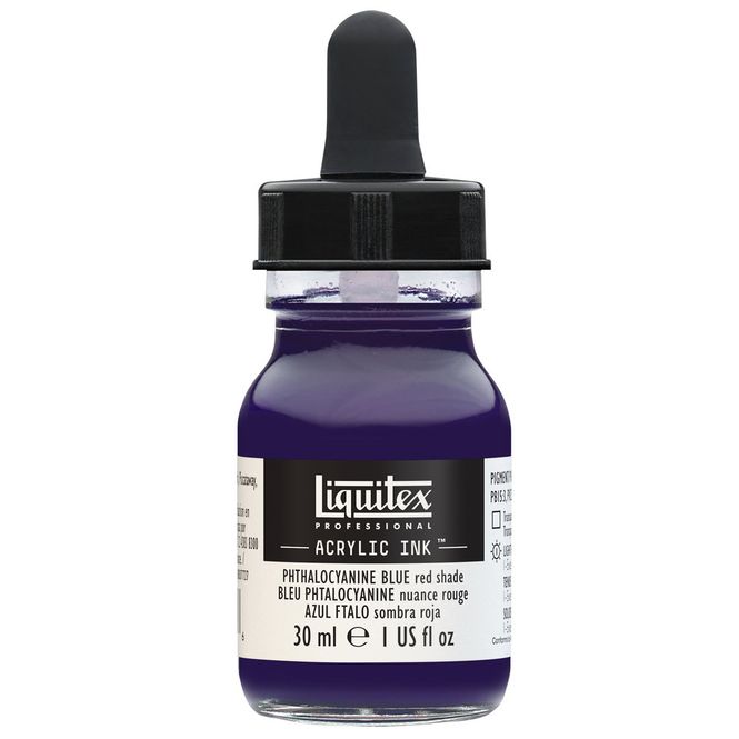 Hovedbilde PHTHALO BLUE RED SHADE 30ML LQX PRO ACRYLIC INK