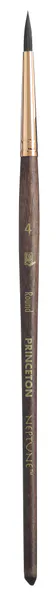 Princeton Neptune Synthetic Short Handle Round Size 4 PG1