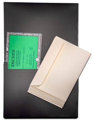 ARCHES Aquarelle Correspondence Box Block + Envelopes