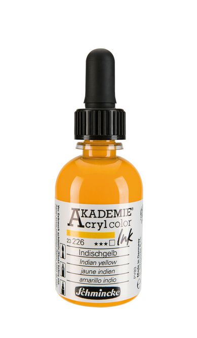 Hovedbilde Schmincke Akademie 50ml. ink Indian yellow