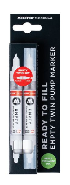 2x224 Empty Marker mit Refill Extension