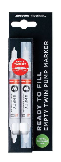 Hovedbilde 2x224 Empty Marker mit Refill Extension