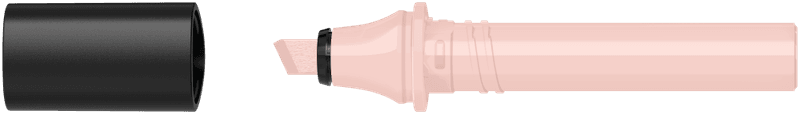 Sketcher Cartridge chisel coral light
