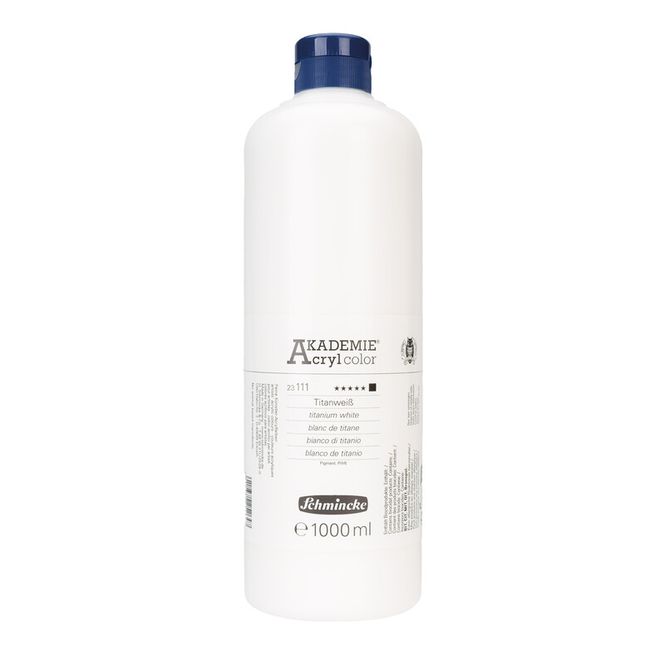 Hovedbilde TITANIUM WHITE 1000ML SCHM AKADEMIE