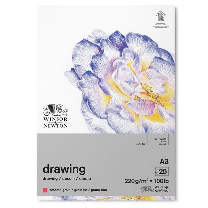 Hovedbilde W&N DRAWING PAD SMOOTH 220 A3 25S