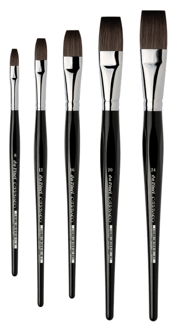 Hovedbilde CASANEO Serie 5898 Flat Pensel