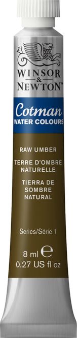 Hovedbilde RAW UMBER 8ML TUBE W&N COTMAN