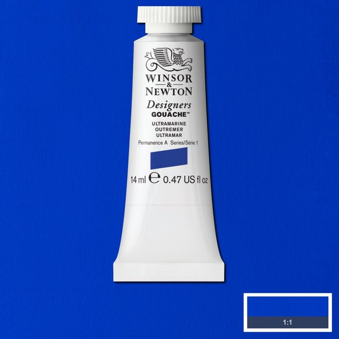 Hovedbilde W&N DESIGNERS GOUACHE 14ML TBE ULTRAMARINE