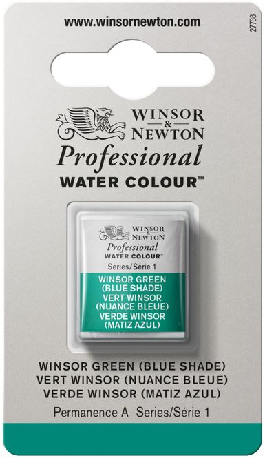 Hovedbilde WINSOR GREEN (BLUE SH) HALV PAN W&N pwc