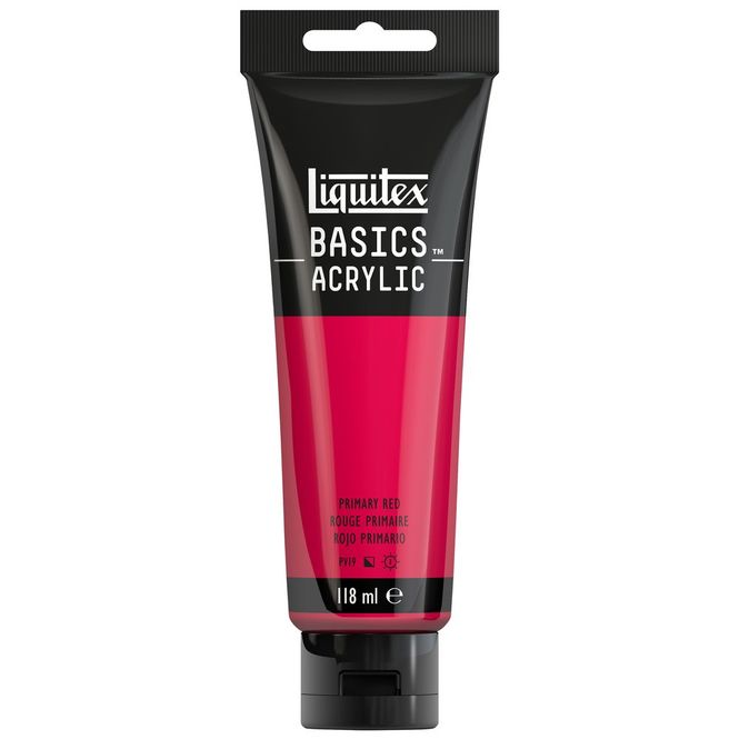 Hovedbilde PRIMARY RED 118ML LQX BASICS