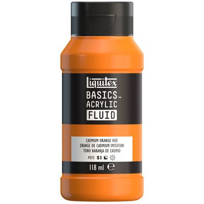 CADMIUM ORANGE HUE 118ML LQX BASICS FLUID