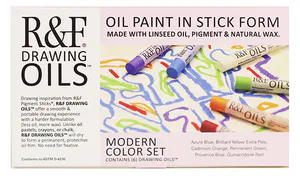 Hovedbilde R&F - Drawing OIl 12ml Modern Color Set with 6 ...