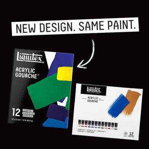 Hovedbilde LQX PRO ACRYLIC GOUACHE 12X22ML SET ESSENTIALS