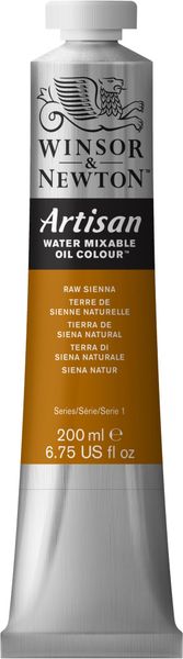 W&N ARTISAN WATER MOC 200ML TBE RAW SIENNA