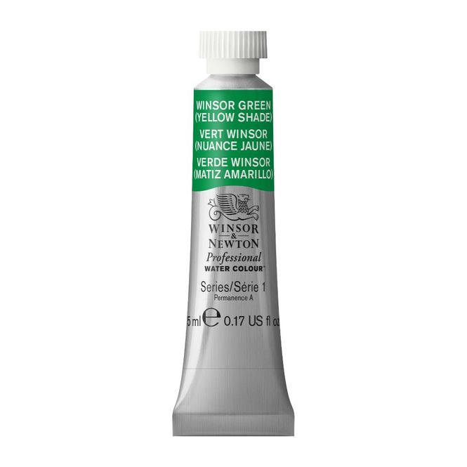 Hovedbilde WINSOR GREEN (YELLOW SHADE) 5ML TUBE W&N pwc