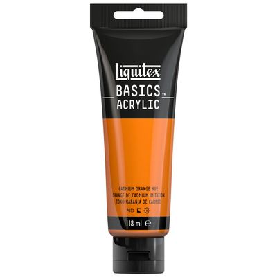 CADMIUM ORANGE HUE 118ML LQX BASICS